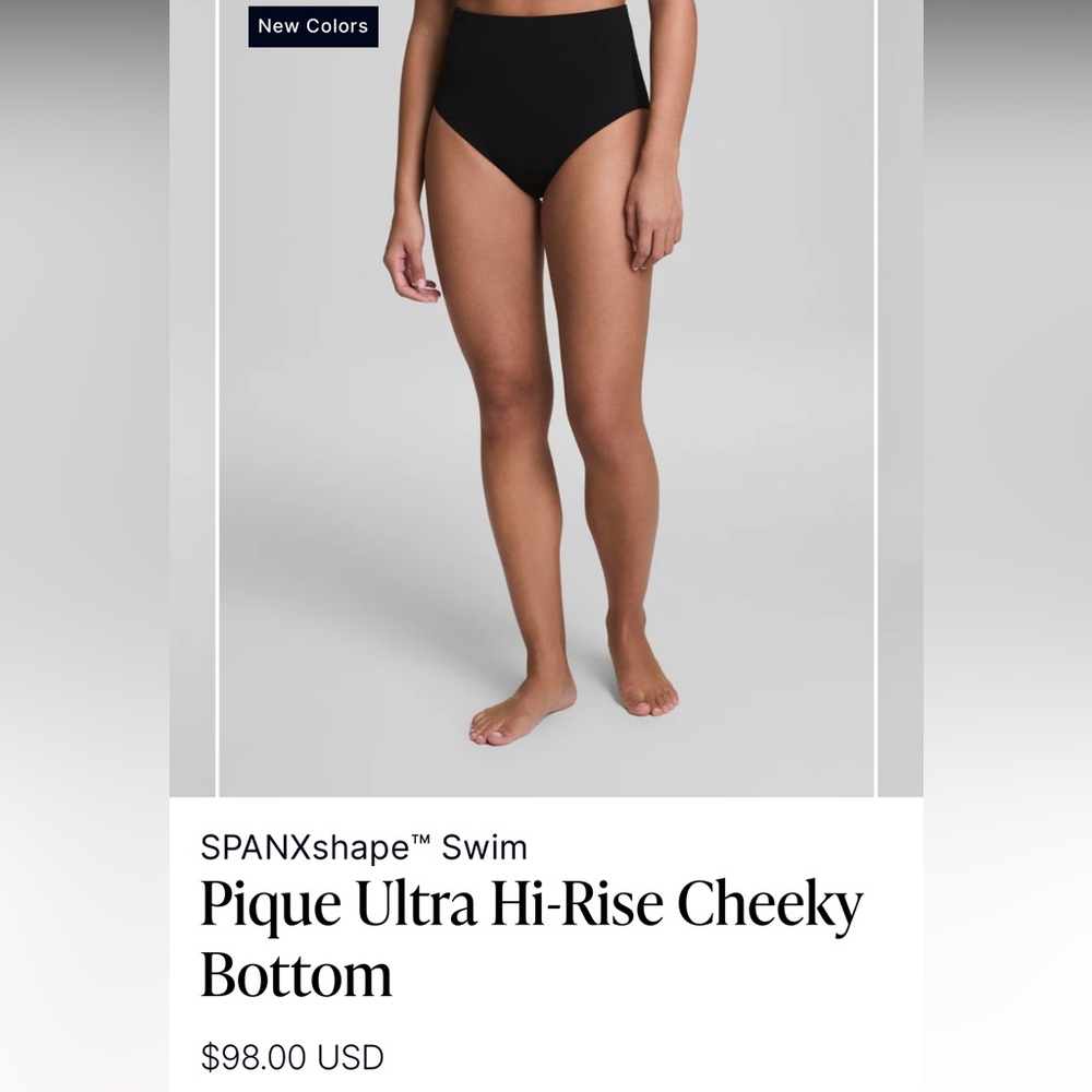 SPANX Mulberry Pique Ultra Hi-Rise Bottom Size L